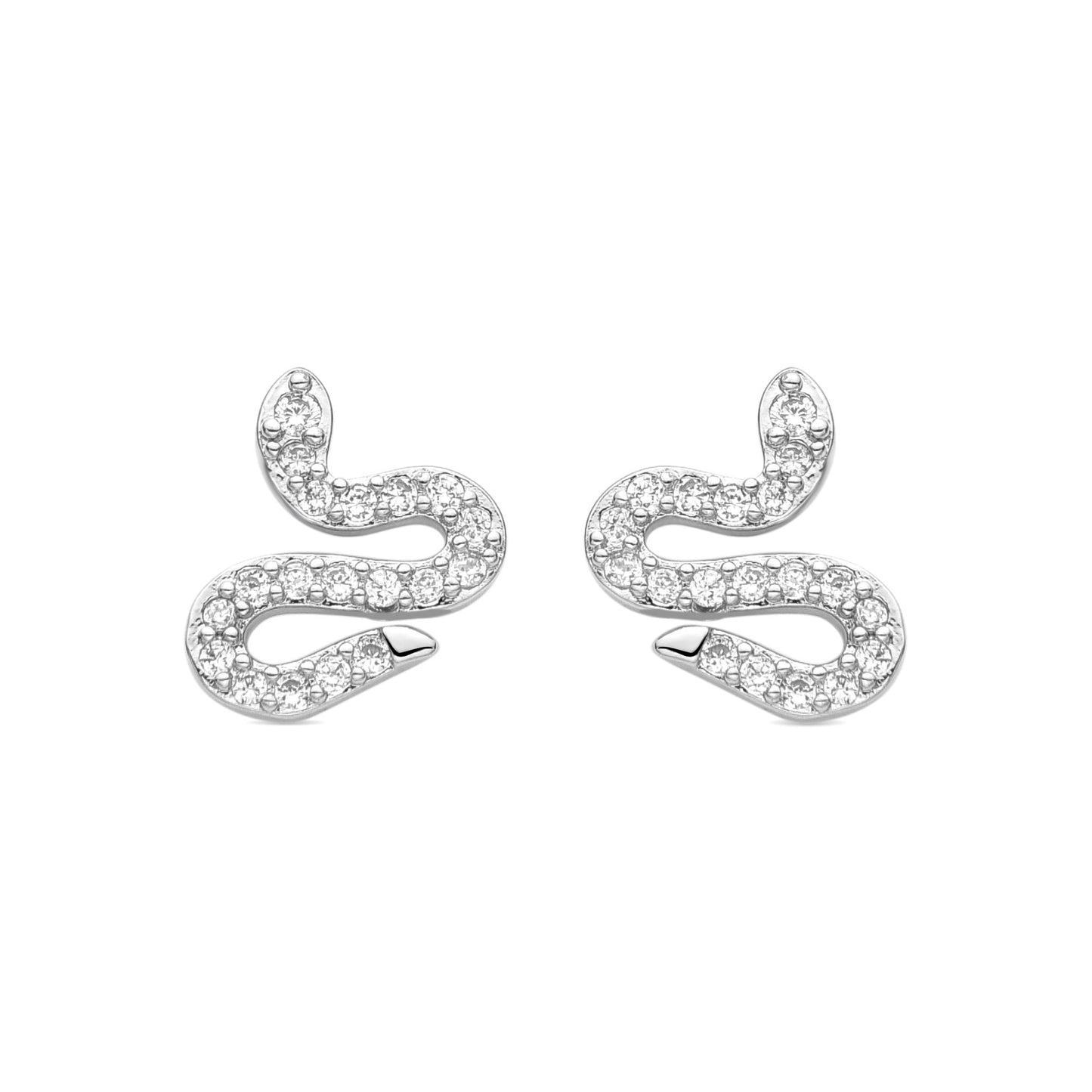Pendientes acabado plata