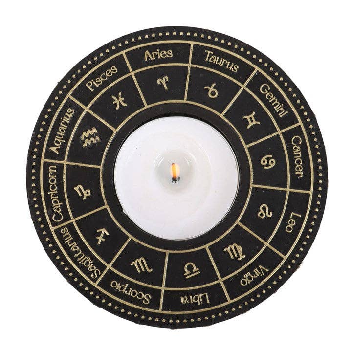 Portavelas Astrology Wheel Arriba