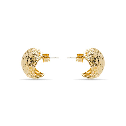 Pendientes acabado oro 18k - Saleth