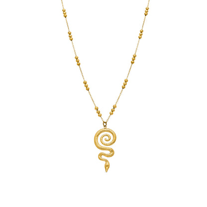 Collar acabado oro 18k - Khayla