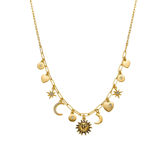 Collar acabado oro 18k - Nafir