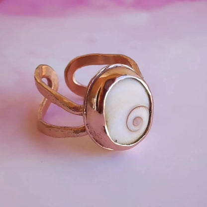 Anillo Habita de la Suerte (Orejita de Mar)