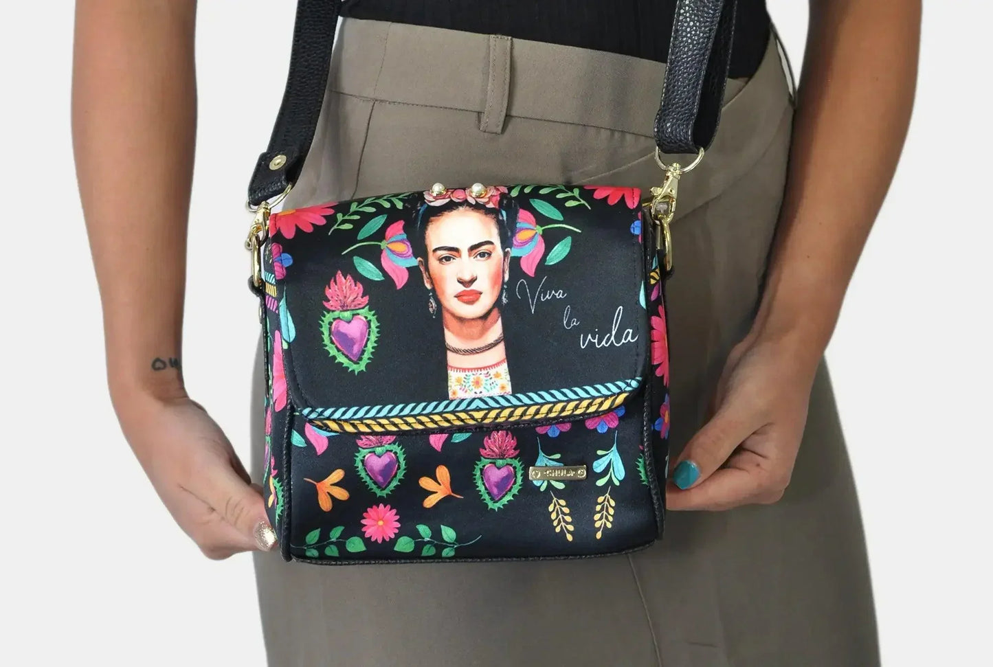 Bolso Bandolera pequeño Mini Baúl Frida Rouse | CHULA Tulum