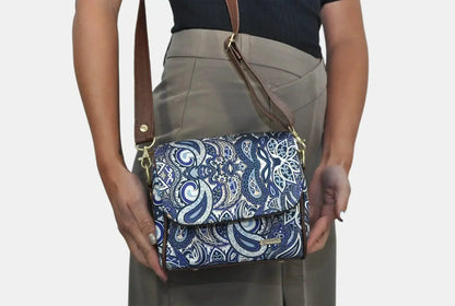 Bolso Bandolera Pequeño Mini Baúl Garigol Morado | CHULA Tulum