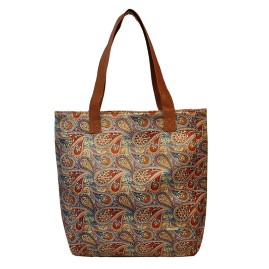 Bolso de Mujer Shopper Grande Opal Tote Garigol Naranja | CHULA Tulum