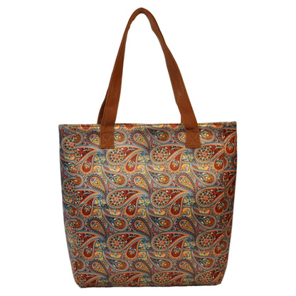 Bolso de Mujer Shopper Grande Opal Tote Garigol Naranja | CHULA Tulum