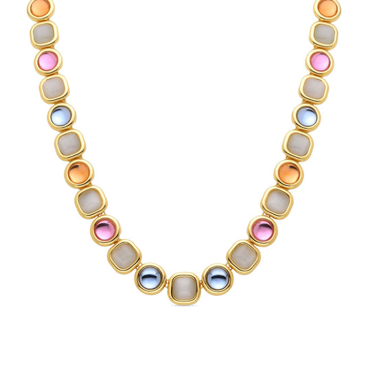 Collar acabado oro 18k