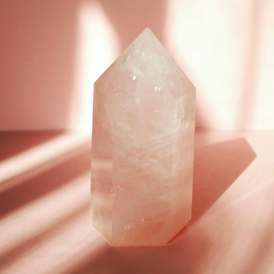 Punta de Cuarzo Rosa – 420g